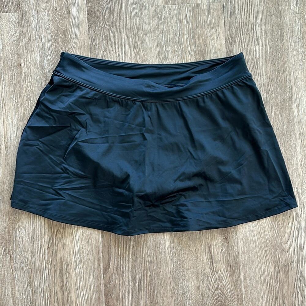 L.L.‎ Bean Swim Skirt Black Size 14